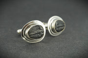 Trilobite Sterling Silver Cufflinks 12x10mm