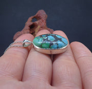 Turquoise Sterling Silver Pendant