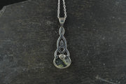 Skye Marble Sterling Silver Celtic Mother & Child Pendant