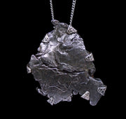 'Star-sung' Colossal Meteorite Sterling Silver Pendant