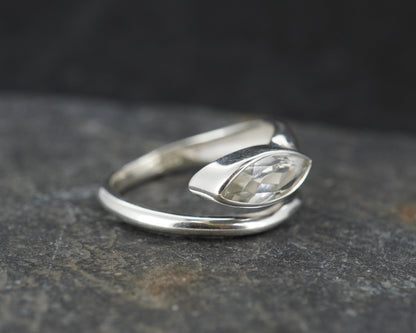 Edinburgh Sea Glass Sterling Silver Wrap Ring