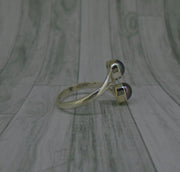 Pearl Duo Sterling Silver Wrap Ring