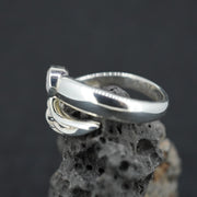 Scottish Chalcedony Sterling Silver Fancy Ring