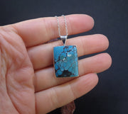 Turquoise Sterling Silver Pendant