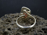 Rhodochrosite Sterling Silver Fancy Cut Ring