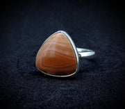 Scottish Agate Sterling Silver Ring