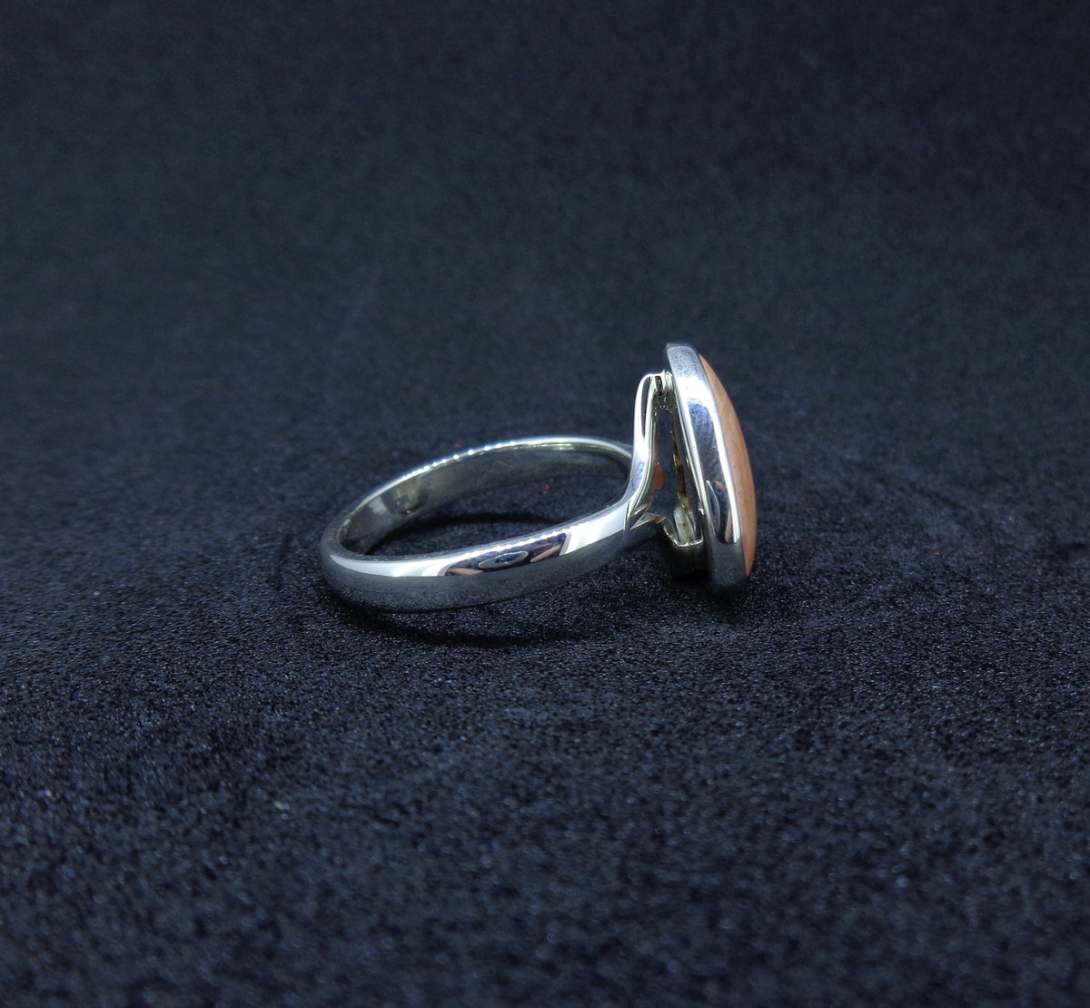 Scottish Agate Sterling Silver Ring