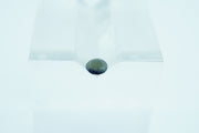Round Teal Green With Blue Rare Scottish Sapphire Gemstone