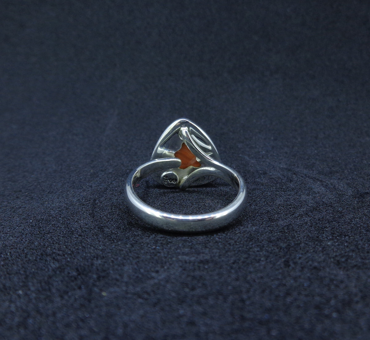 Scottish Agate Sterling Silver Ring