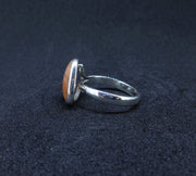 Scottish Agate Sterling Silver Ring