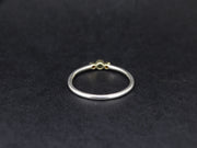 Scottish Sapphire and Elie Rubies with Scottish Gold Ring
