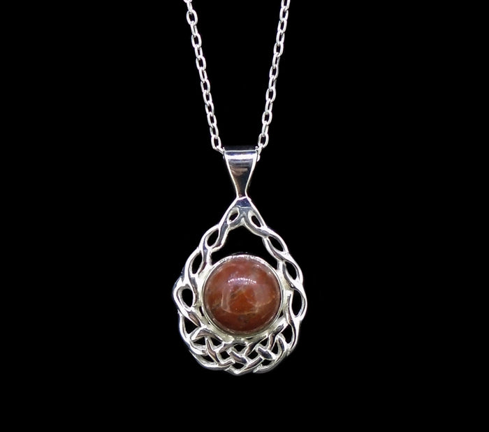 Lewisian Sterling Silver Celtic Cradle Pendant