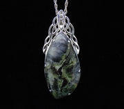 Skye Marble Celtic Cascade Sterling Silver Pendant