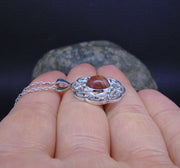 Lewisian Celtic Sun Sterling Silver Pendant