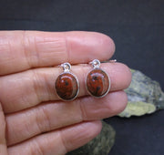 Lewisian Sterling Silver Drop Earrings
