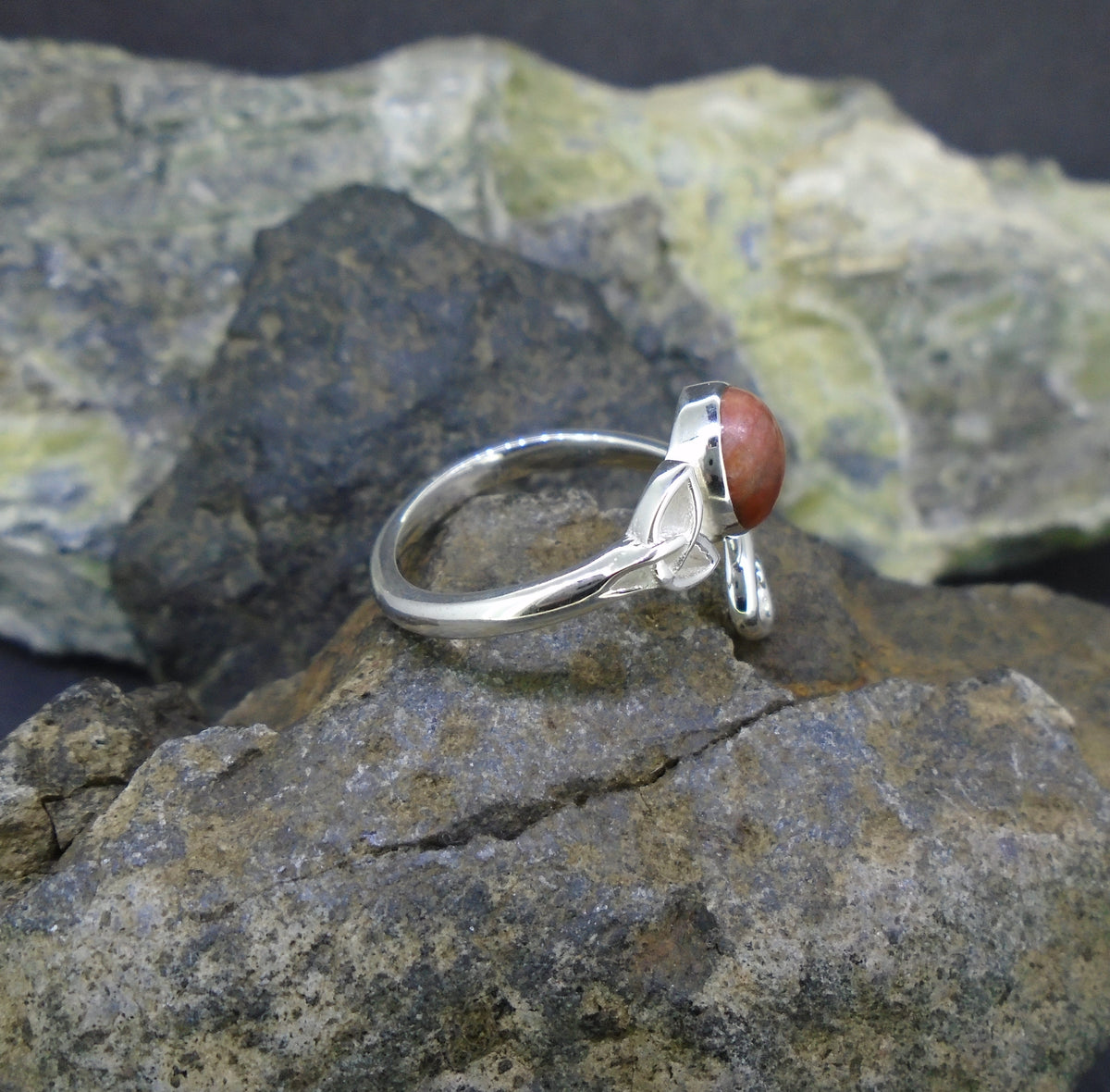 Lewisian Celtic Knot Sterling Silver Ring