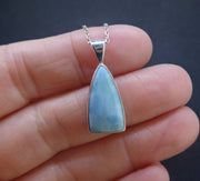 Larimar Sterling Silver Pendant