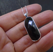 Whitby Jet Sterling Silver Pendant