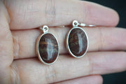 Arthur's Seat Jasper Sterling Silver Drop Earrings