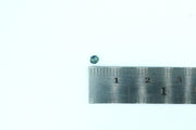 Round Light Blue/Teal Green Rare Scottish Sapphire Gemstone