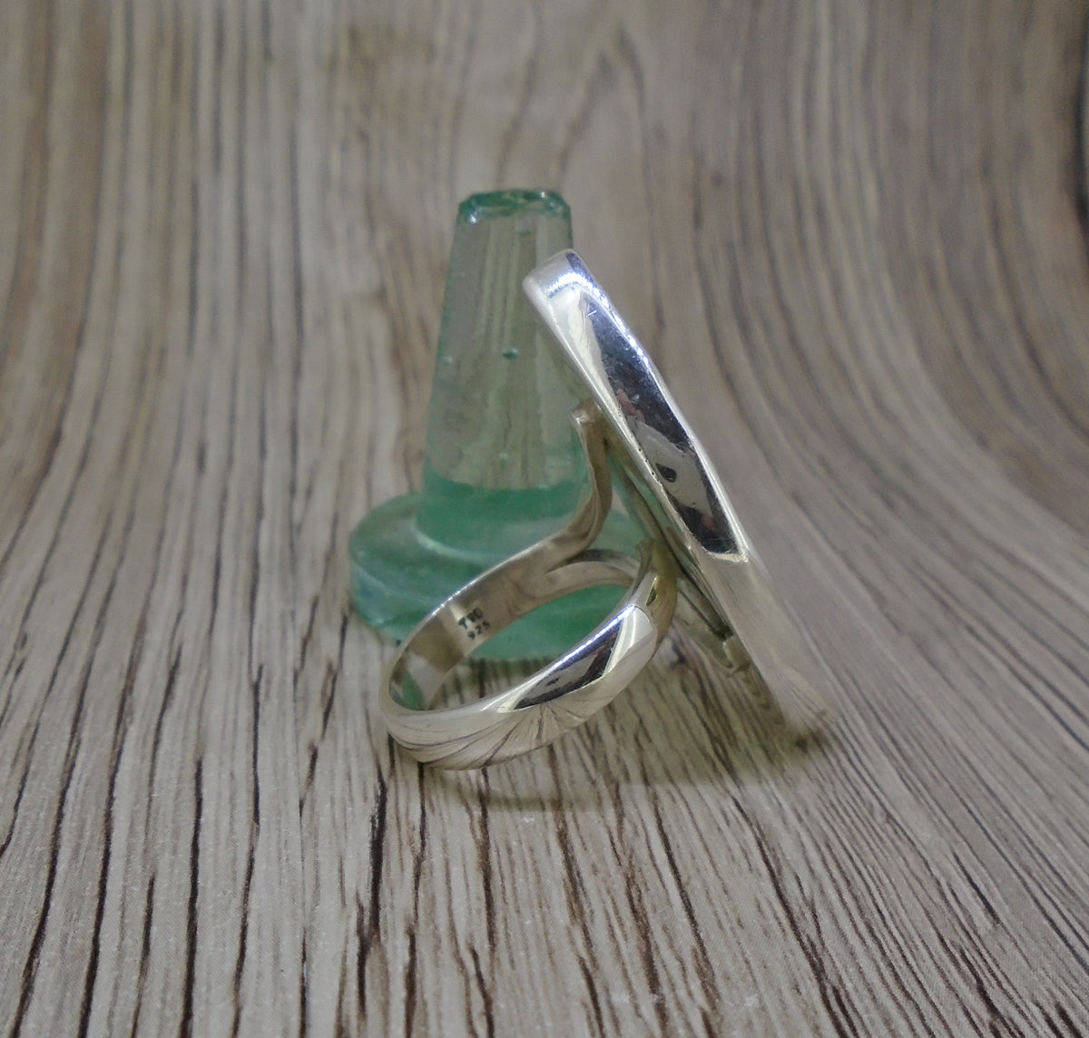 Old Willow Doves Sterling Silver Adjustable Ring