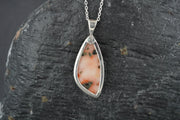 Scottish Isla Rose Fancy Cut Sterling Silver Pendant