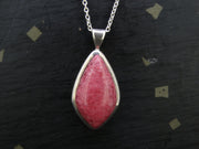 Pink Thulite Sterling Silver Pendant