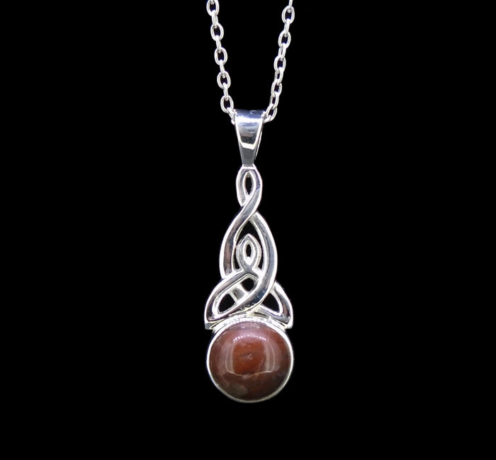 Lewisian Celtic Knot Sterling Silver Pendant
