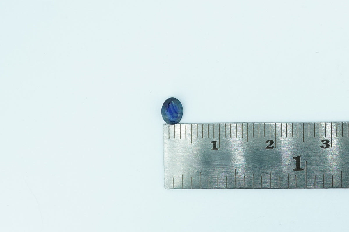 Oval Blue Rare Scottish Sapphire Gemstone