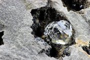 Herkimer Diamond Gold Plated Sterling Silver Studs