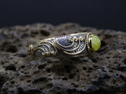 AAA Iona Marble and 14ct Scottish Gold Ring