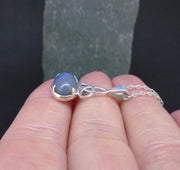 Welo Opal Sterling Silver Celtic Pendant