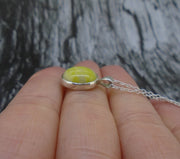 Petite Highland Marble Sterling Silver Pendant