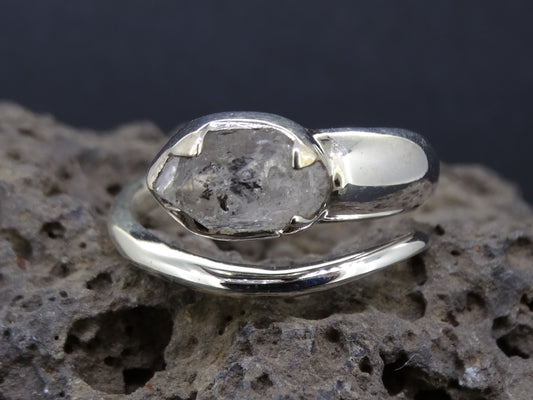 Herkimer Diamond Sterling Silver Ring