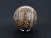Ancient Scottish Stromatolite Carved Sphere
