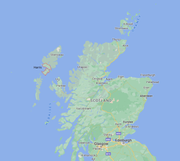 'Na Hearadh' Harris Serpentine on a Scottish Gold & Silver Pendant