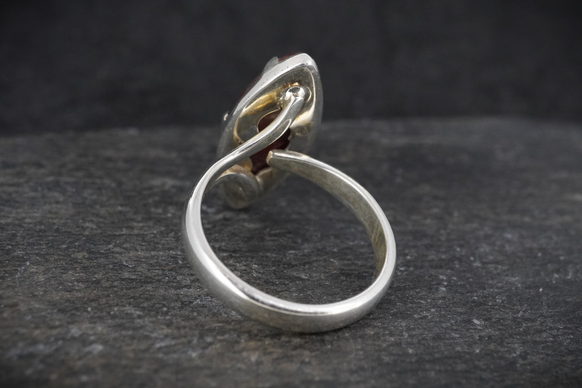 Arthur's Seat Jasper Sterling Silver Ring