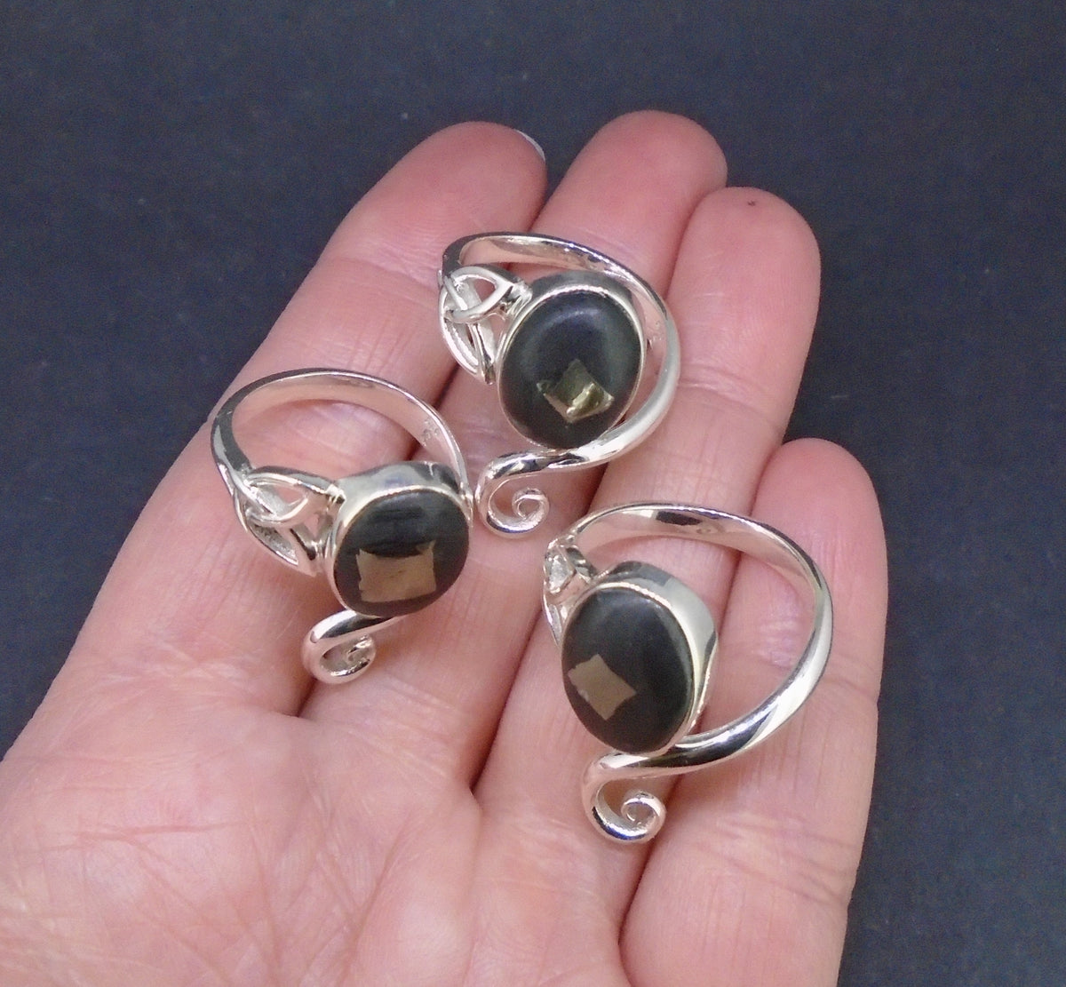 Easdale Gold Sterling Silver Celtic Ring
