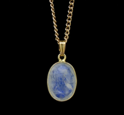 Moonstone Gold Plated Sterling Silver Pendant