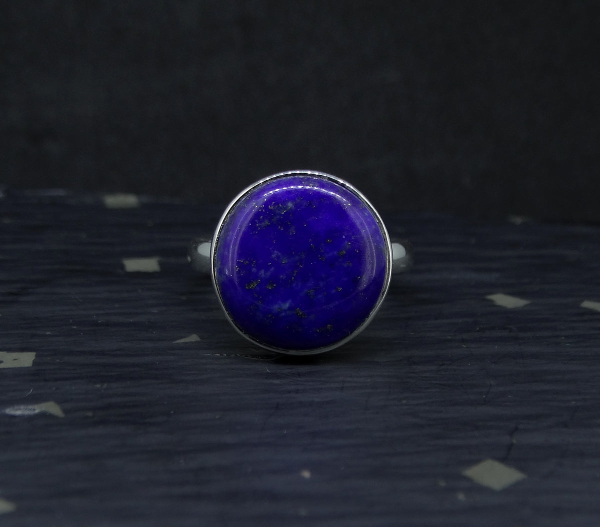 Lapis Lazuli Sterling Silver Ring image 4