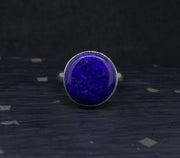 Lapis Lazuli Sterling Silver Ring image 4