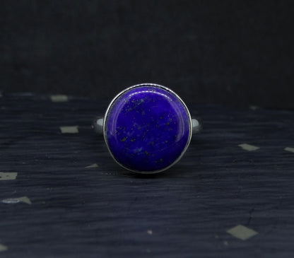 Lapis Lazuli Sterling Silver Ring image 4