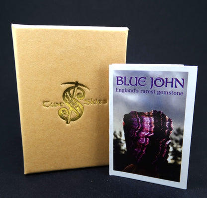 Blue John Sterling Silver Pendant