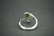 Edinburgh Cobblestone Sterling Silver Trinity Ring