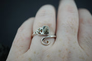 Edinburgh Cobblestone Sterling Silver Trinity Ring