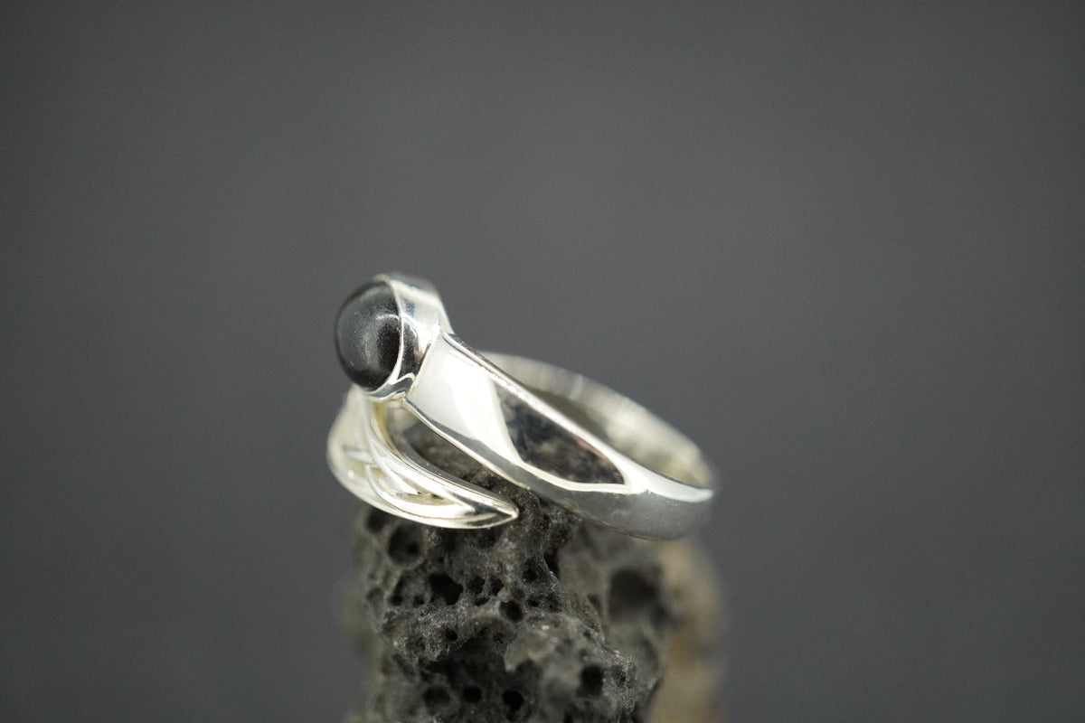 Edinburgh Castle Rock Sterling Silver Wrap Ring