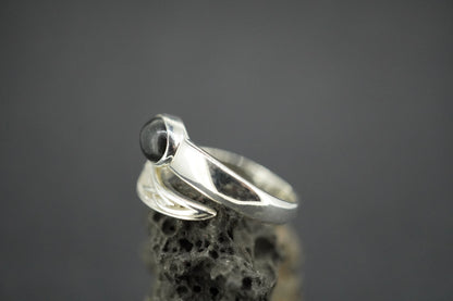 Edinburgh Castle Rock Sterling Silver Wrap Ring