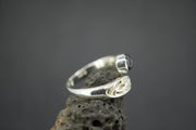 Edinburgh Castle Rock Sterling Silver Wrap Ring