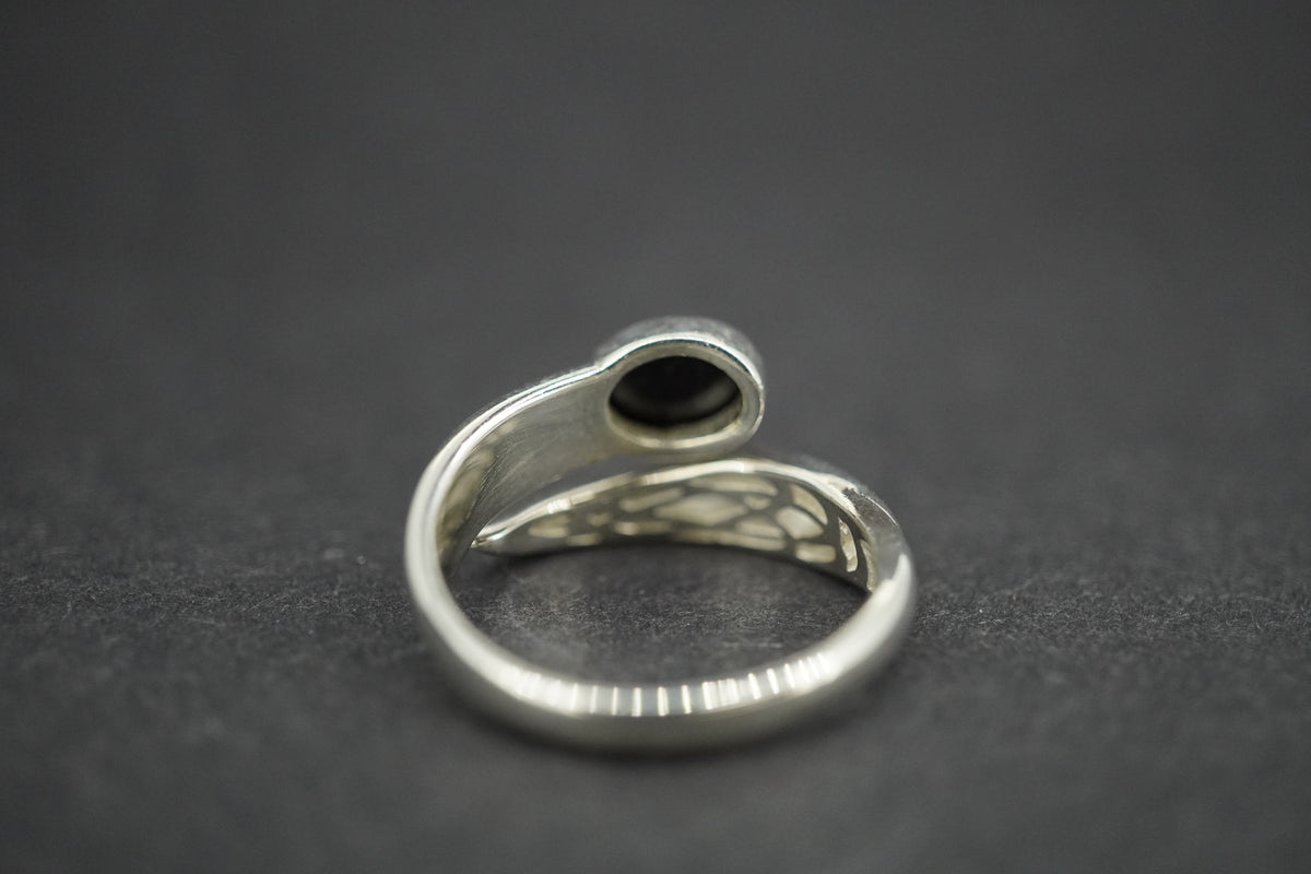 Edinburgh Castle Rock Sterling Silver Wrap Ring