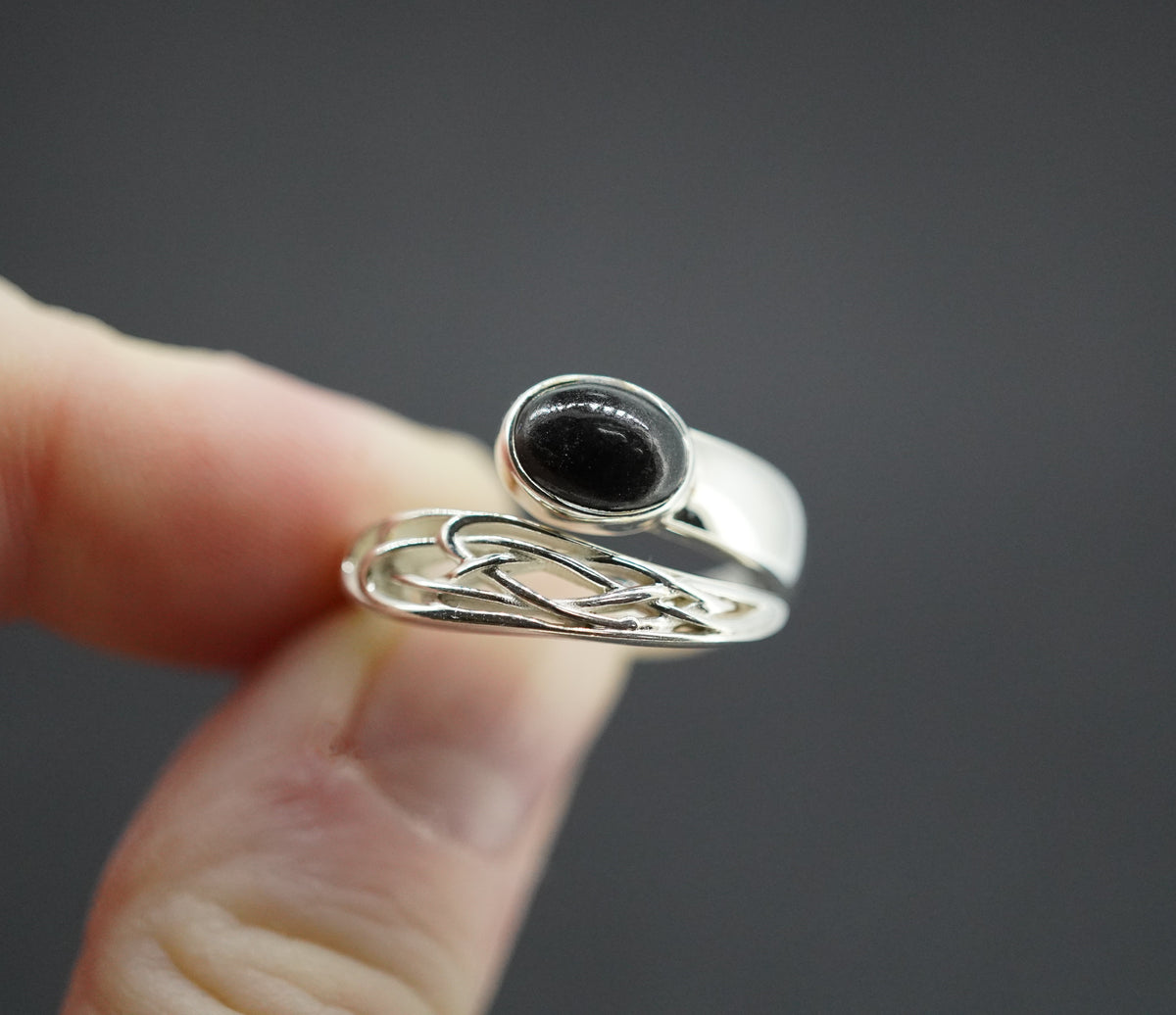 Edinburgh Castle Rock Sterling Silver Wrap Ring